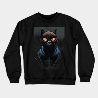 Cat Vintage #55 Crewneck Sweatshirt